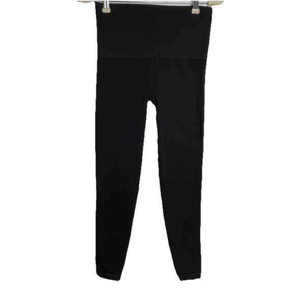 SPANX Pants - Spanx Women's High Waist Seamless Shaping Leggings Black Size XL